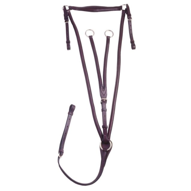 Raised Running Breastplate Martingale Full