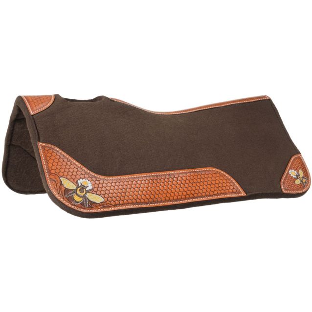 Silver Royal Bee Saddle Pad - 31 x 32