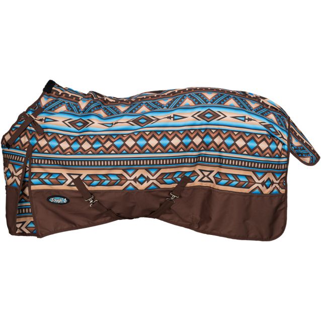 Tough-1 1200D Painted Canyon Turnout Sheet with Snuggit - Horse Size
