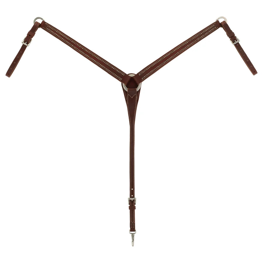 Leather Breast Collar, Stockman