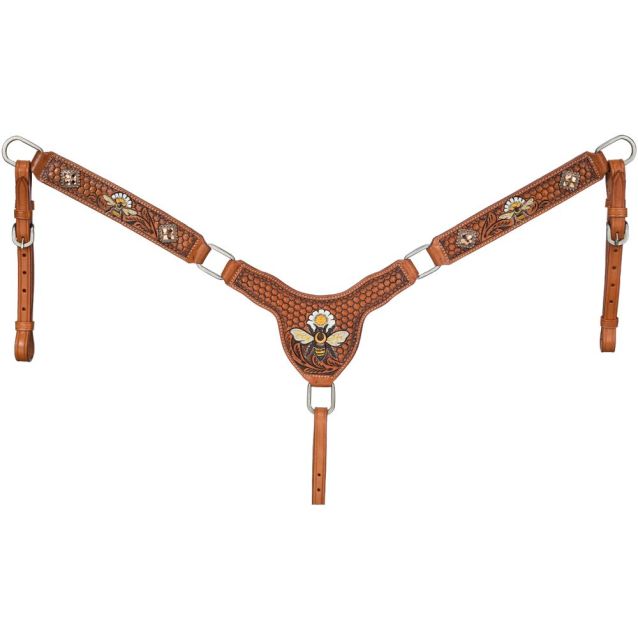 Silver Royal Bee Breastcollar