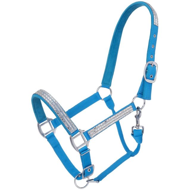 Tough-1 Nylon Horse Halter with Crystals