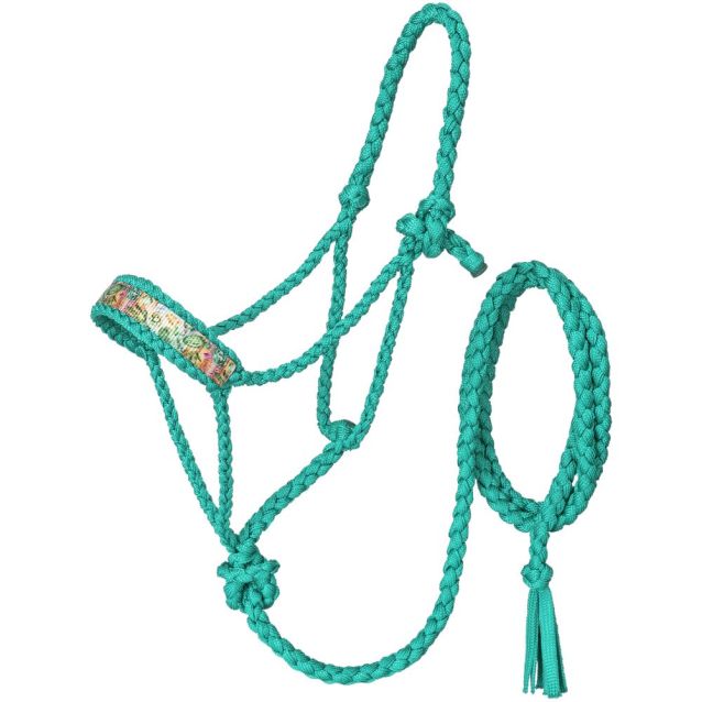 Tough-1 Overlay Mule Tape Halter with Lead