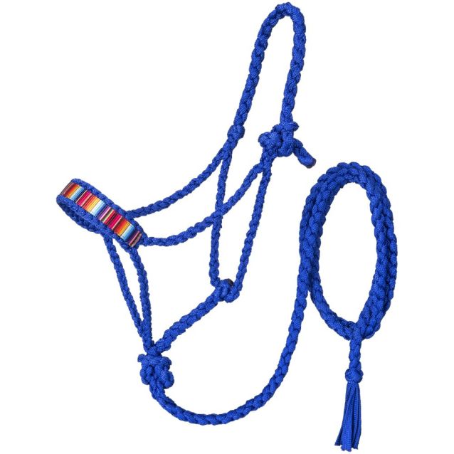 Tough-1 Overlay Mule Tape Halter with Lead