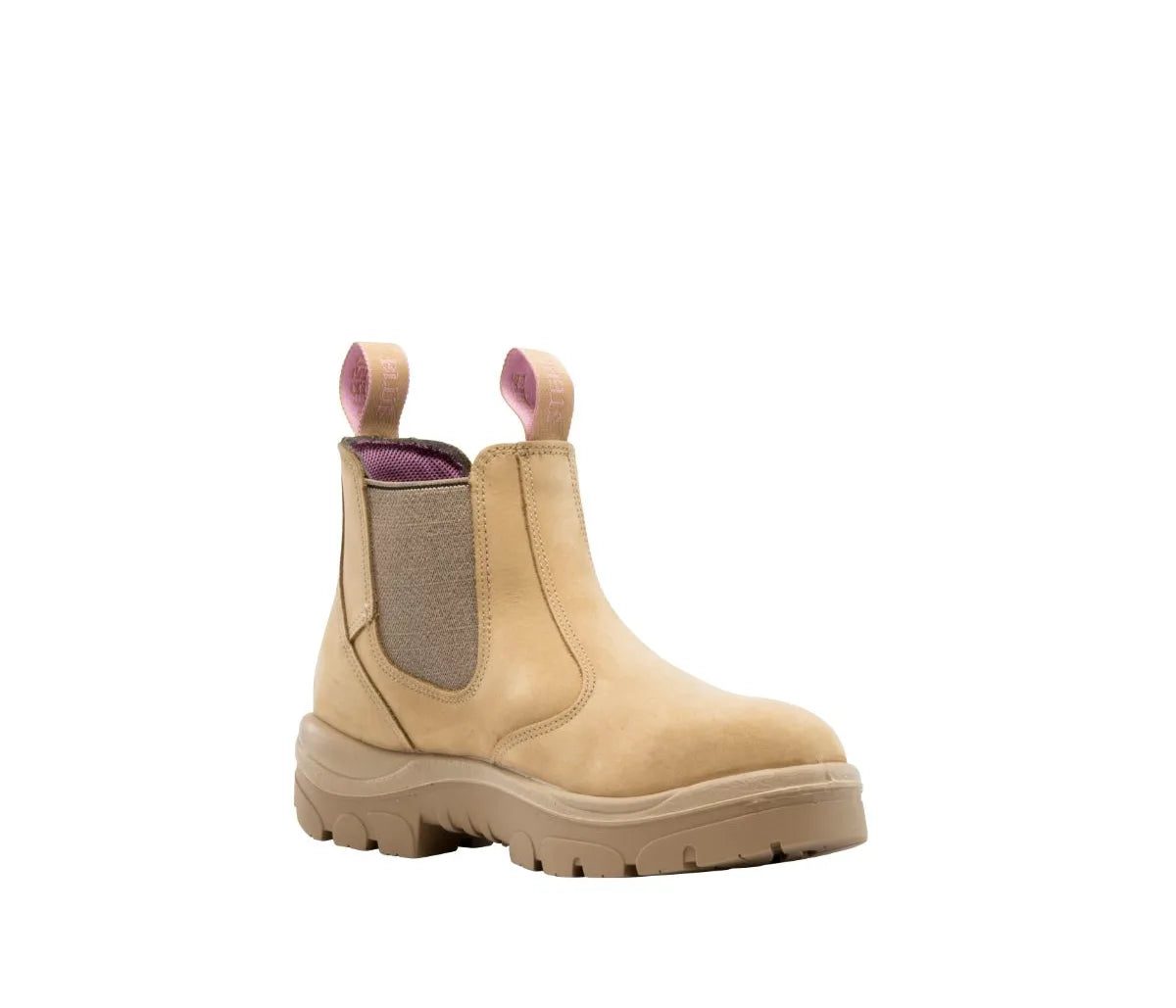 Ladies Steel Toe Boots by Steel Blue -Sand Hobart
