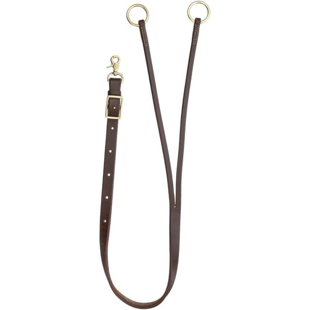 Tough-1 Harness Leather Training Fork - Long