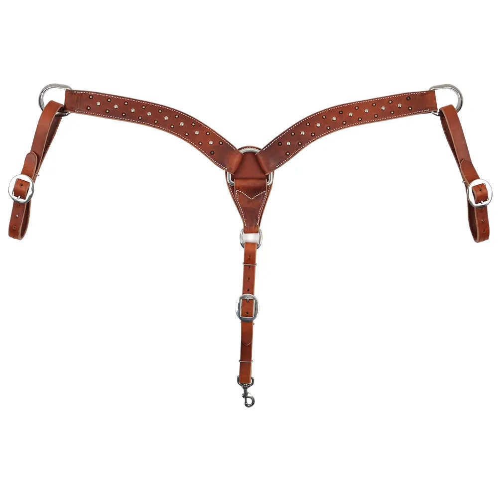 Rosewood Spot Breast Collar by Circle Y