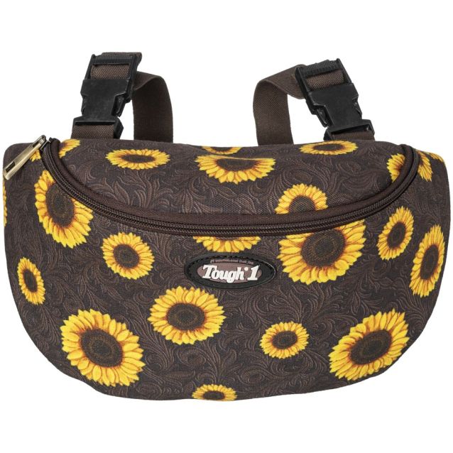 Tough-1 Sunflower Saddle Pouch