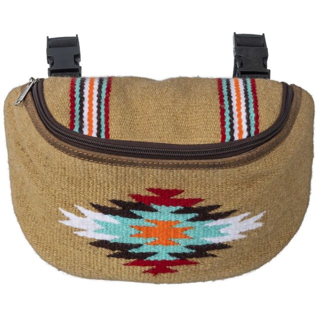 Tough1 Saddle Pouch with Hand Weaving