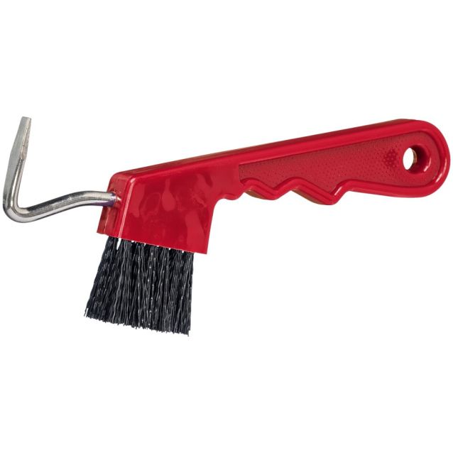 Tough-1 Easy Grip Hoof Pick/Brush Combination