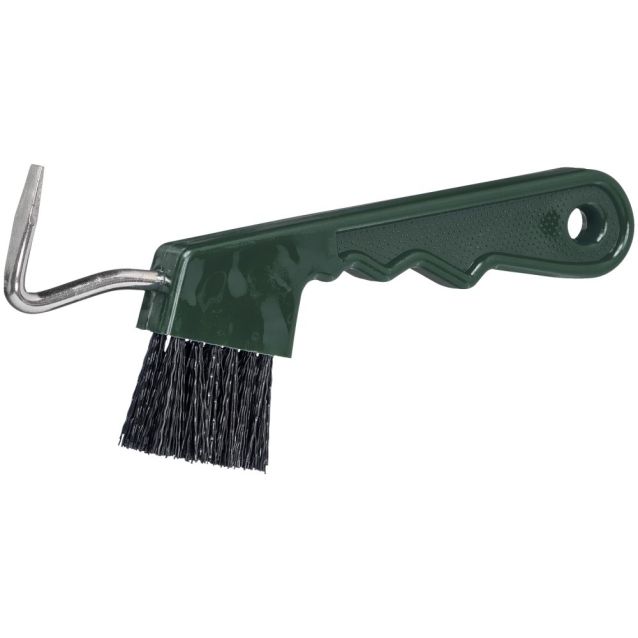 Tough-1 Easy Grip Hoof Pick/Brush Combination