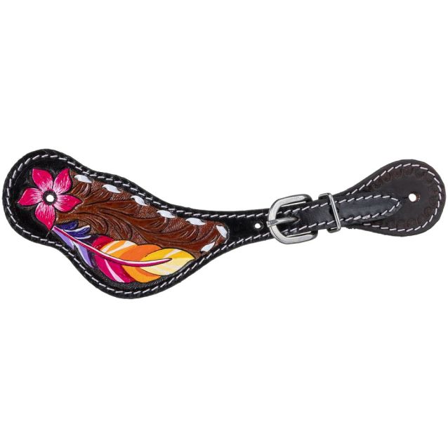 Tough-1 Feather and Flower Spur Straps