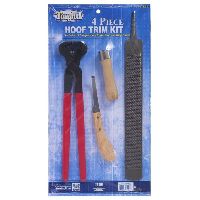 Tough-1 4 Piece Hoof Trim Kit