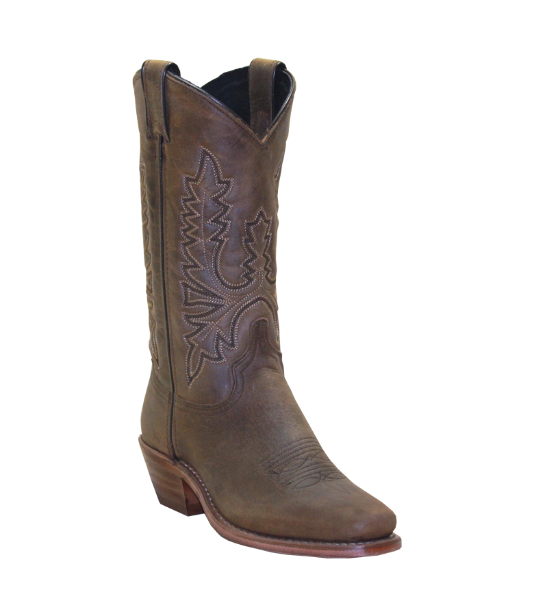 Ladies Abilene 11" Olive Brown Square Toe 9011