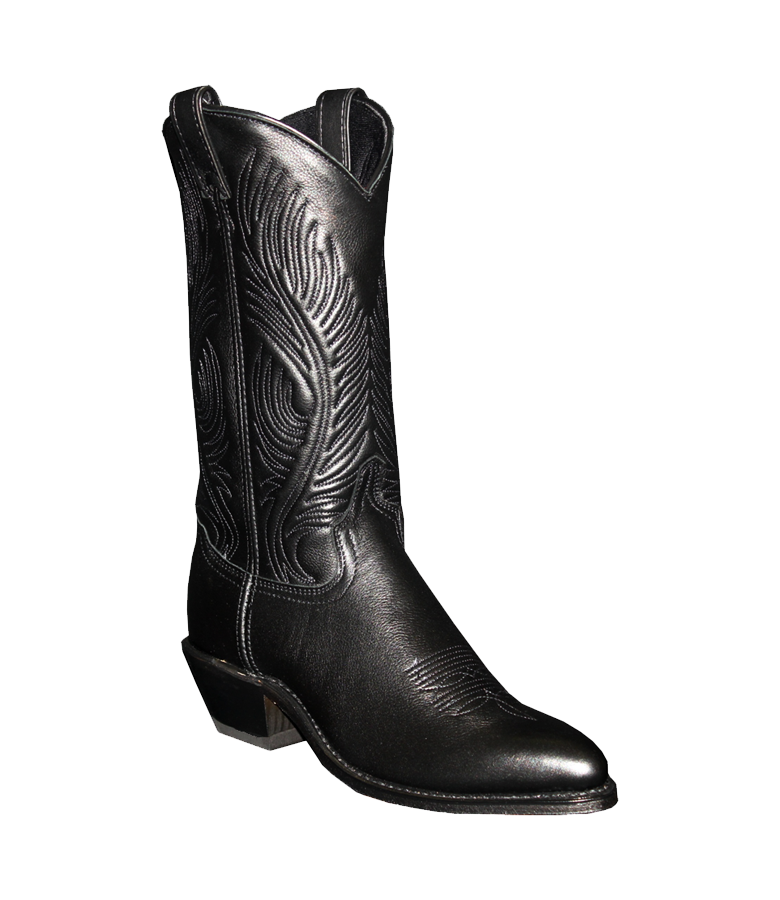 Ladies Abilene 11" Black J-Toe 9050