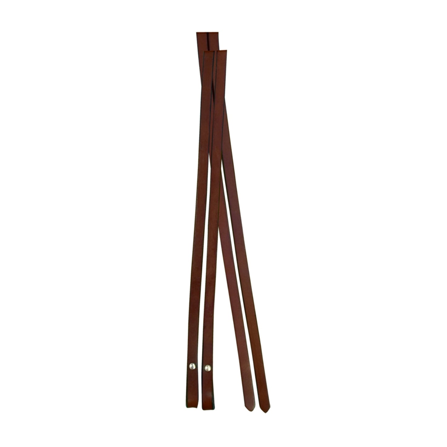 702-CH 5/8" Split reins chocolate leather