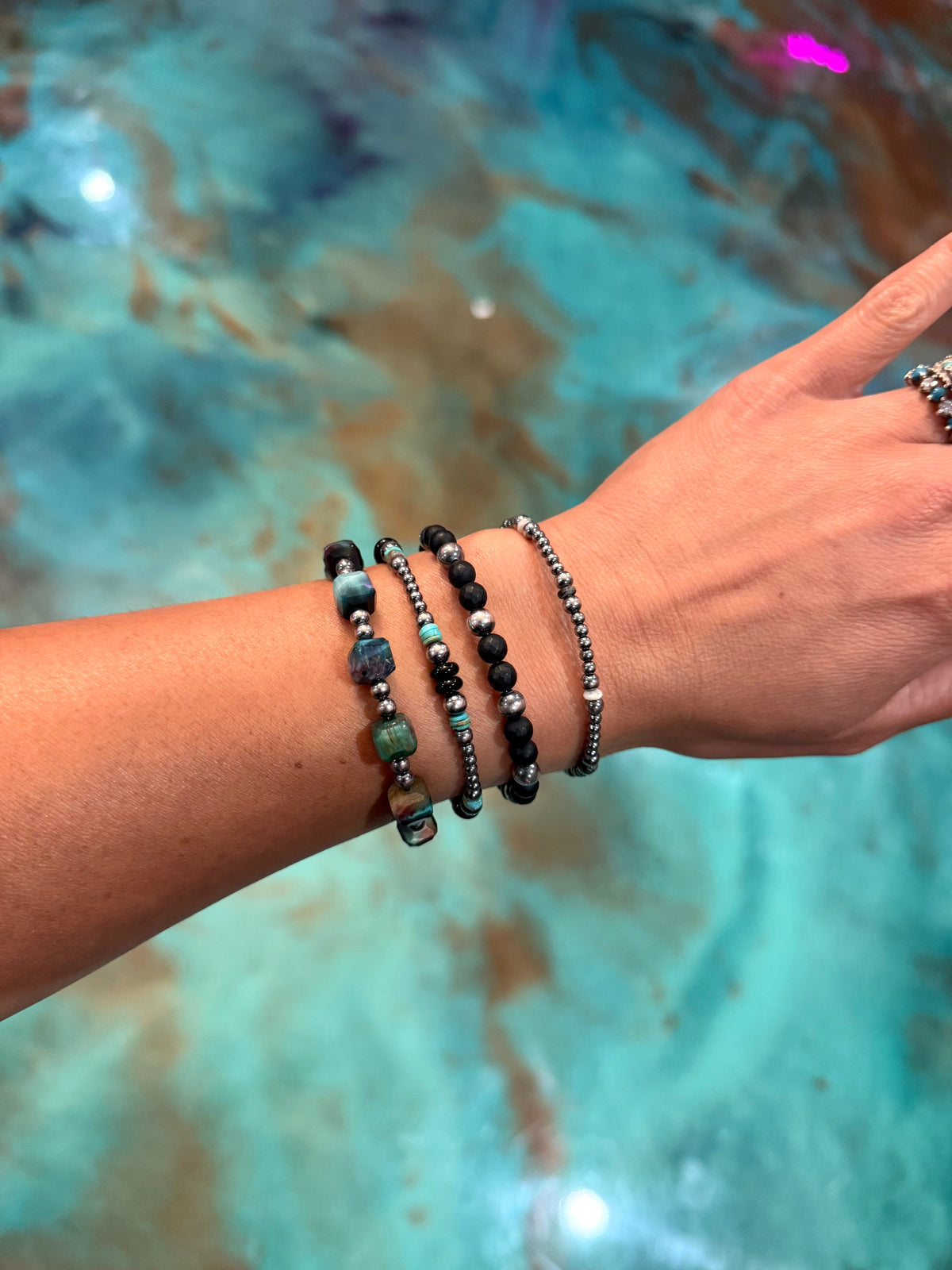 Jaci Set -Sterling Silver & Mix Stone - Pick Your Favorite