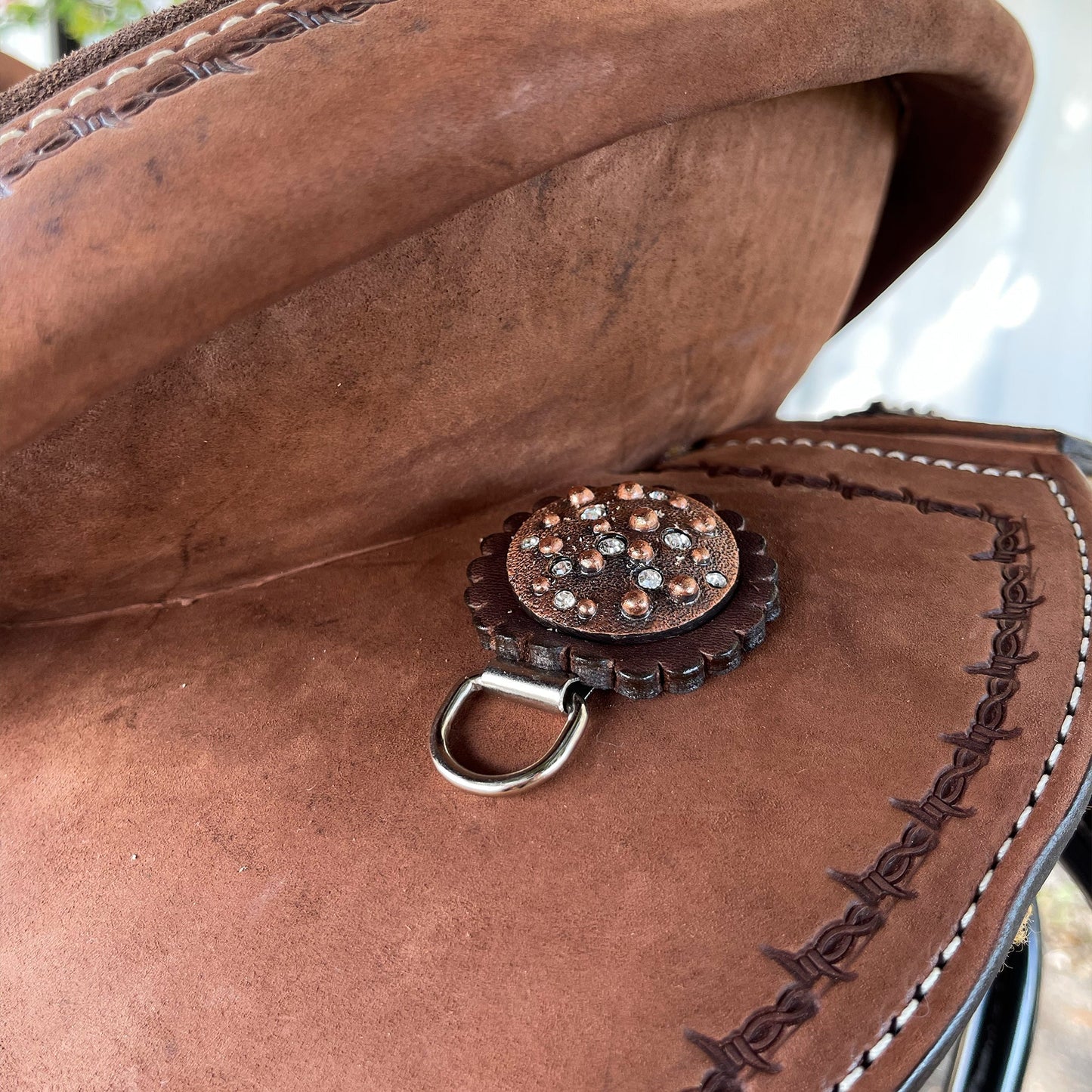 15" Alamo Air Barrel Saddle