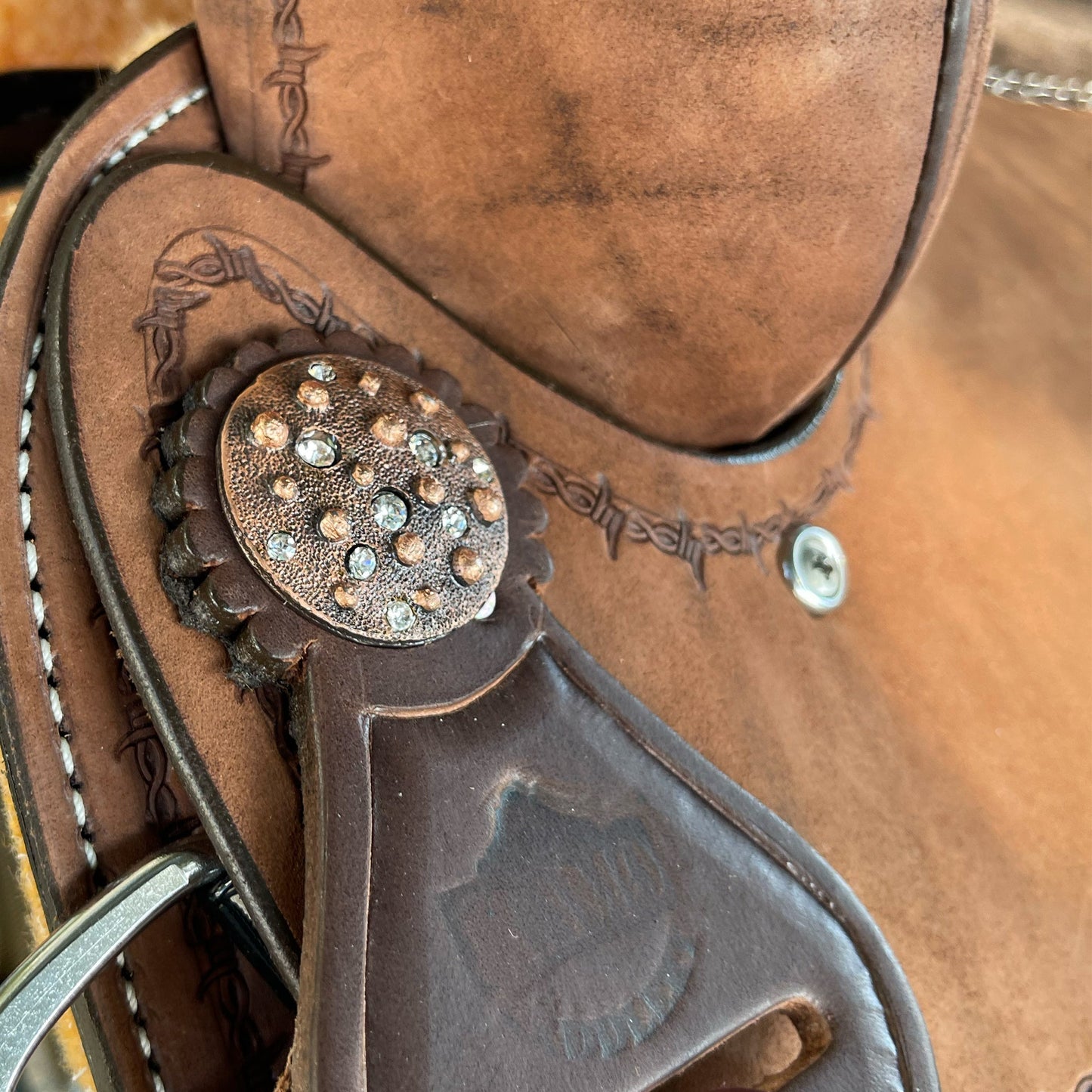 15" Alamo Air Barrel Saddle