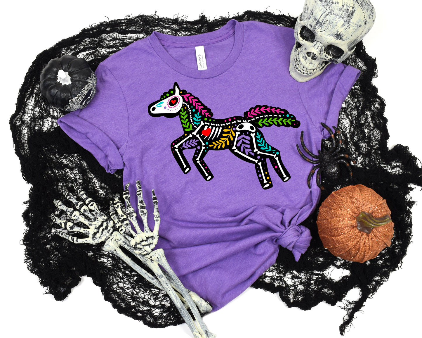 Cute Skeleton Horse Youth T-Shirt