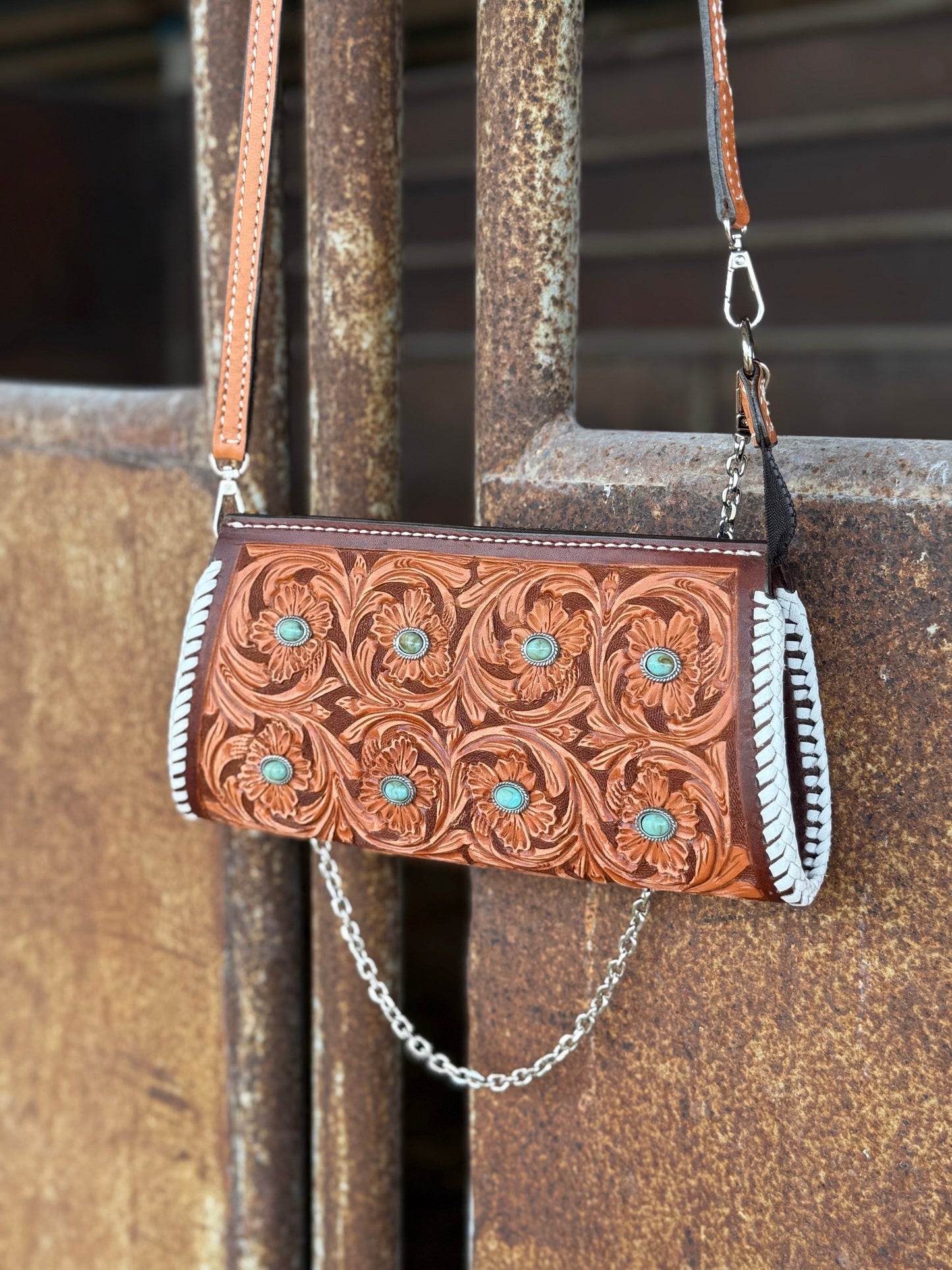 Pony Purse- Turquoise Stone