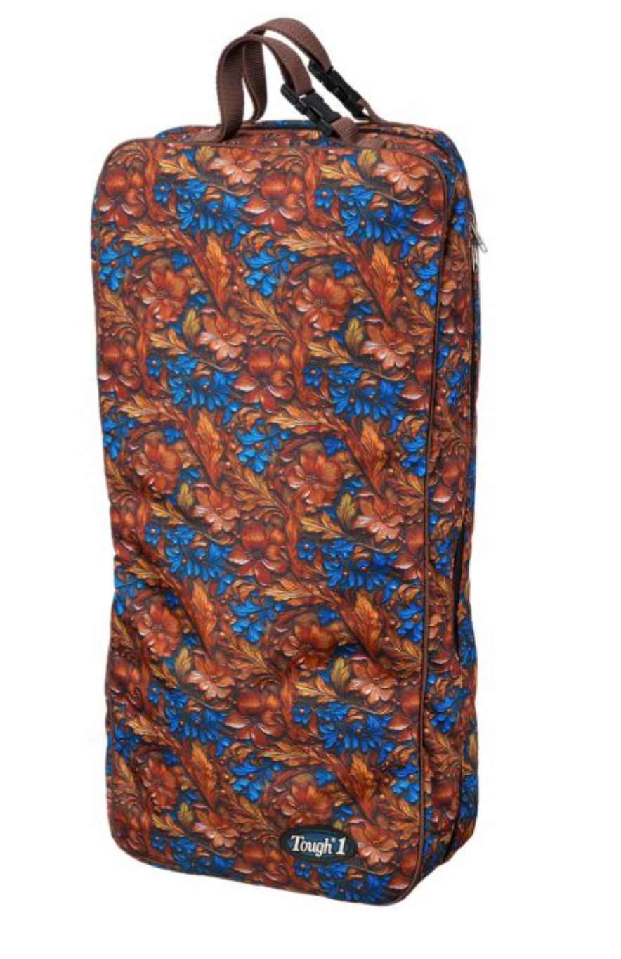 Tough1 Hand Carved Double-Sided Halter/Bridle Bag