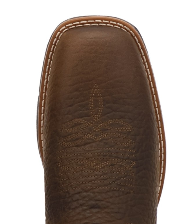 Men's Alloy Dark Brown Leather Boots by Laredo