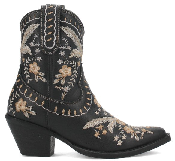 Ladies Dingo Primrose Black Bootie