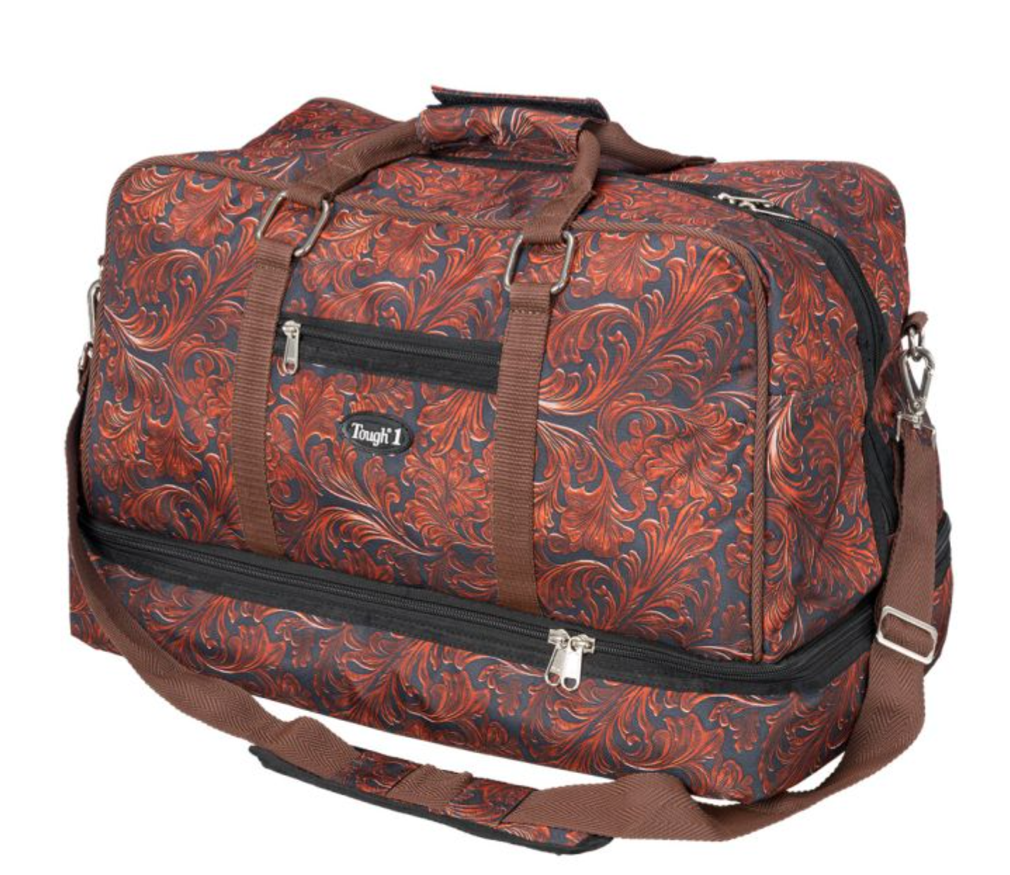 Tough-1 Hand Carved Duffel Bag