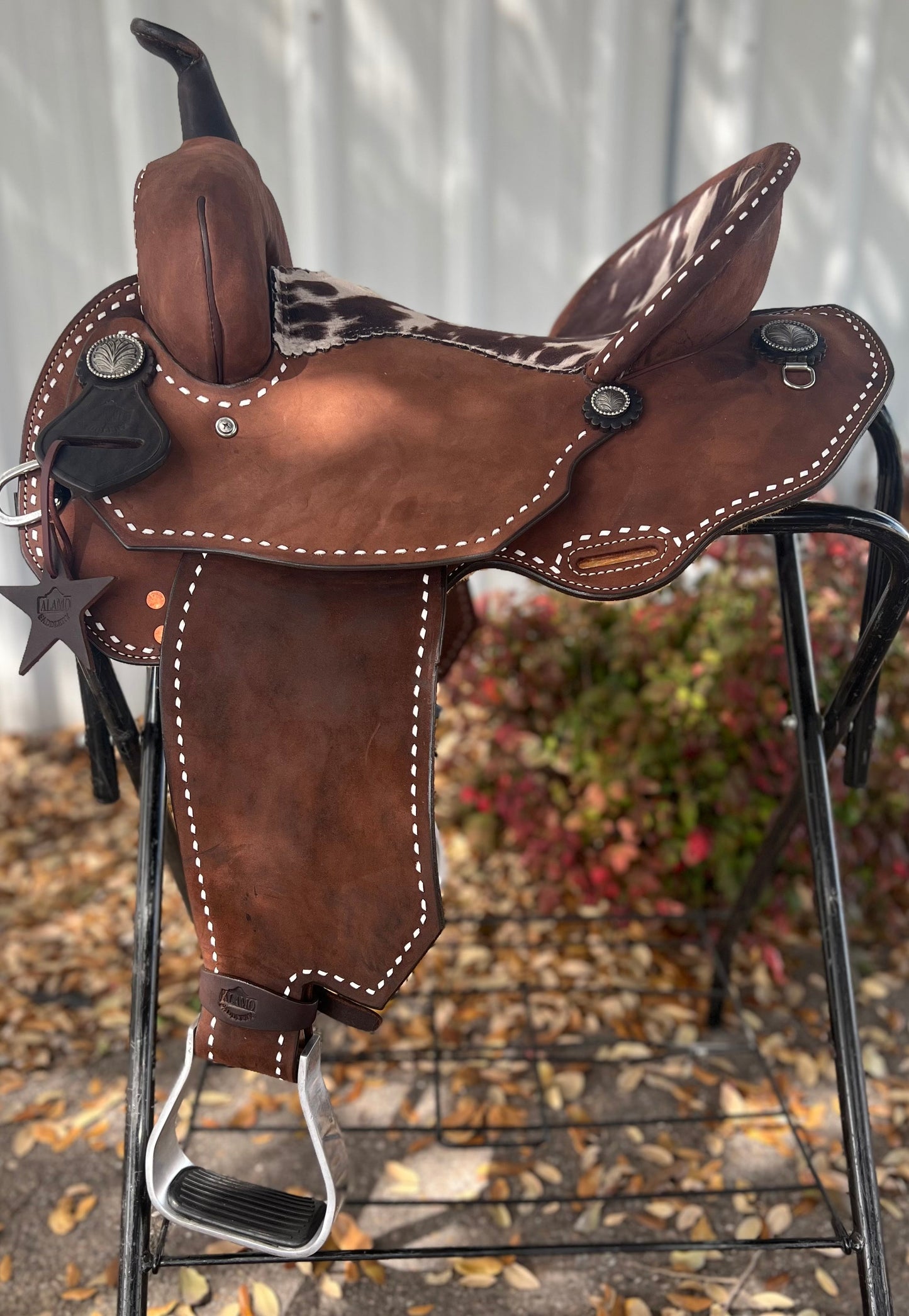 Turquoise Cowgirl Air Barrel