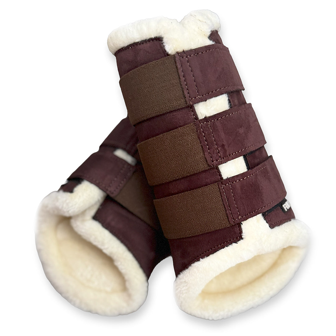 Spiced Cocoa Brushing Boots