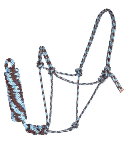 Rope Halter with Lead by Reinsman
