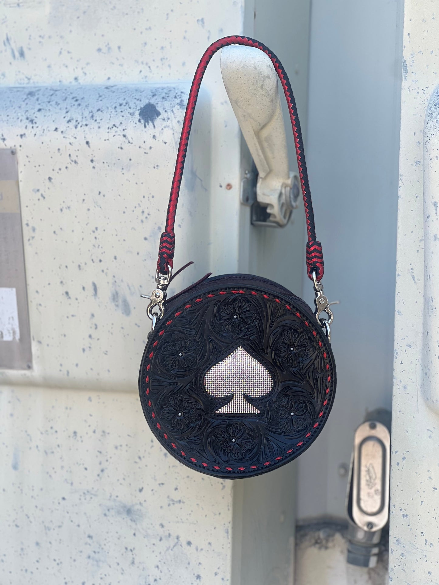 8" Canteen- Black Ace