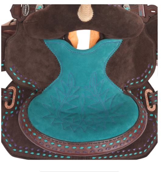 Josey-Mitchell Youth Lightning Lightspeed Barrel Saddle - MJ05
