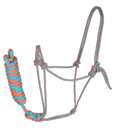 Rope Halter with Lead by Reinsman