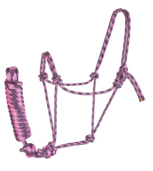 Rope Halter with Lead by Reinsman