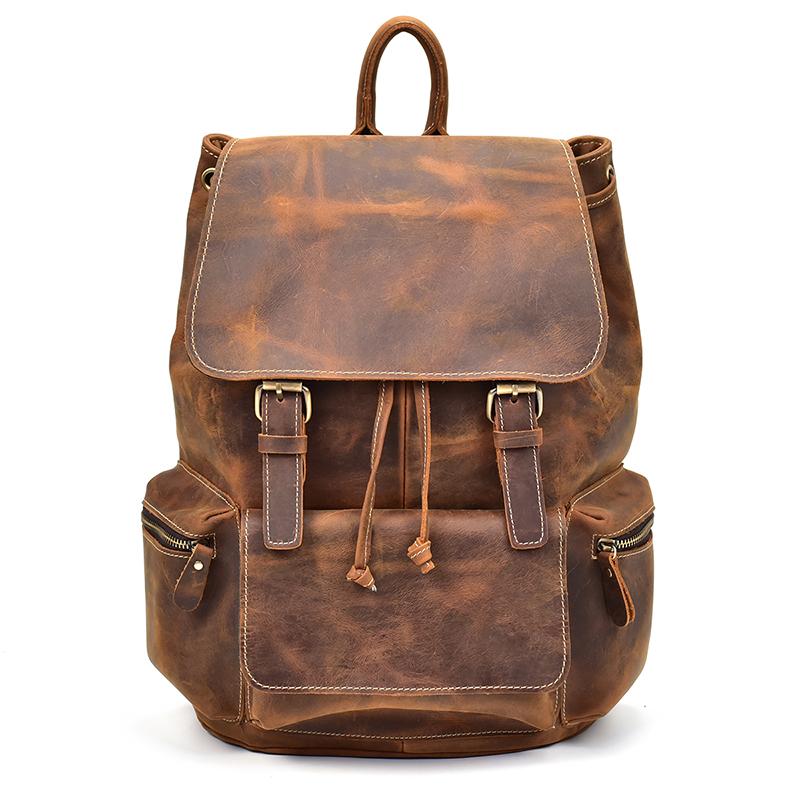 The Hagen Backpack | Vintage Leather Backpack | Brown The Hagen Backpack | Vintage Leather Backpack | Brown