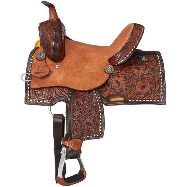 Silver Royal Autry Barrel Saddle