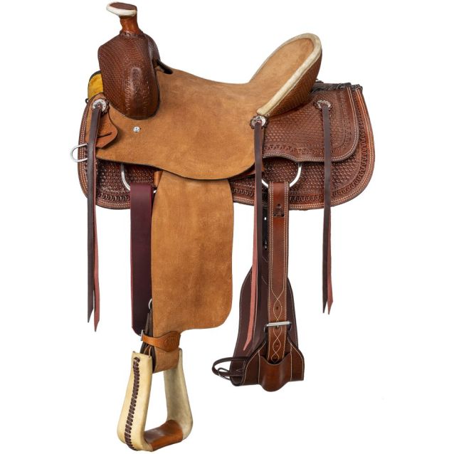 Silver Royal Bodie Hard Seat Ranch Saddle