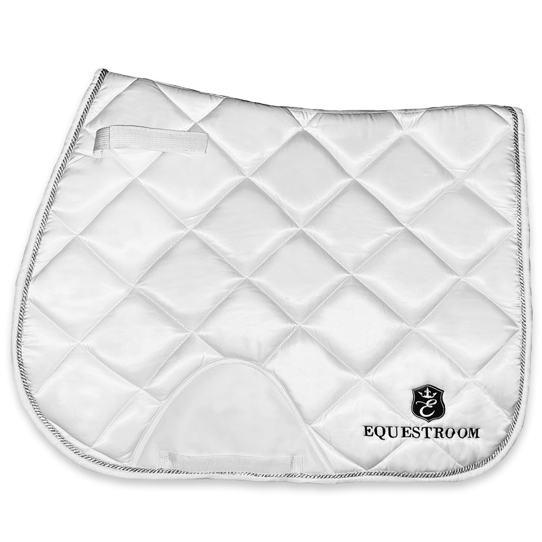 B&W - White Saddle Pad