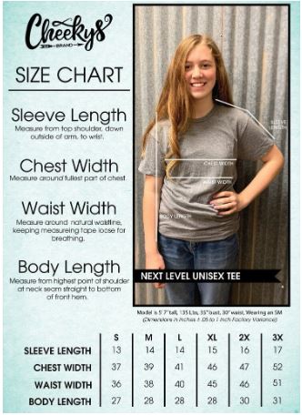 Ladies Wild & Free Tee by Cheekys