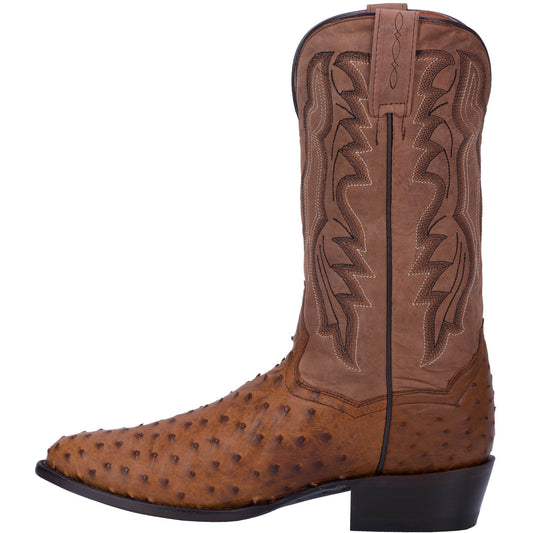 Men's Dan Post Ostrich Boots - Tempe