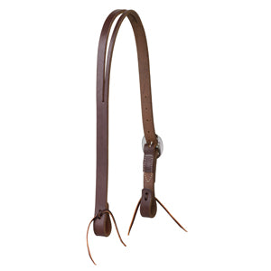 Working Cowboy Split Ear Headstall, 1", Stainless Steel