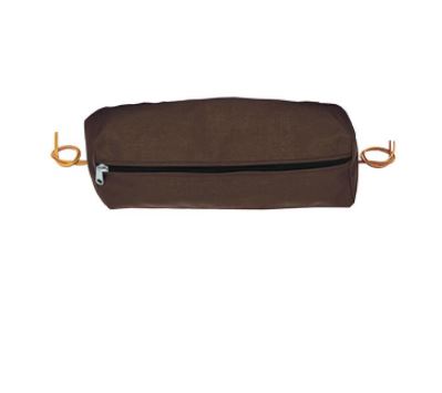 Weaver Rectangular Nylon Cantle Bag, Large