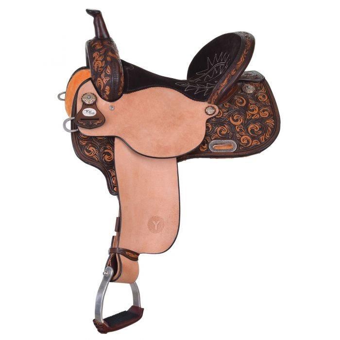 1509 Kelly Kaminski New Frontier Vintage Barrel Saddle