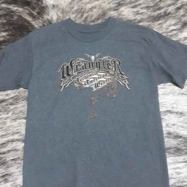 Youth T-shirt "Wrangler Authentic American Western Since 47