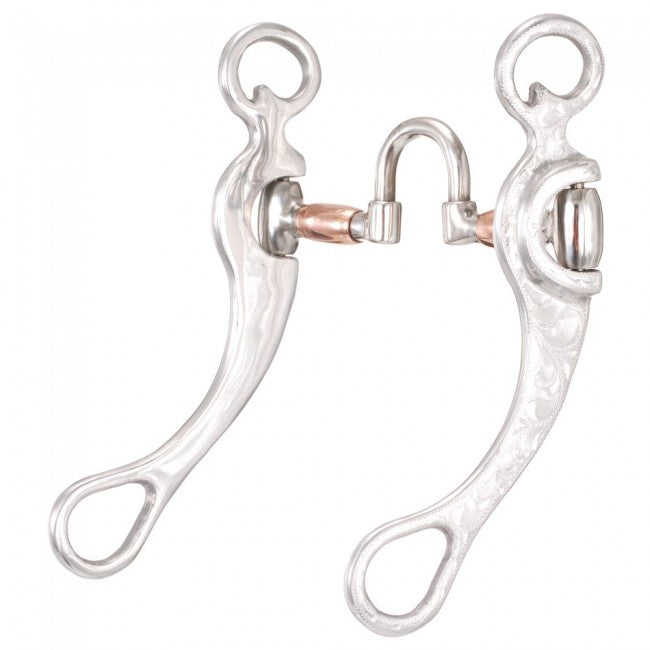 Kelly Silver Star Engraved Aluminum Copper Correction Mouth Bit