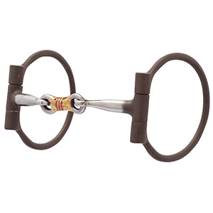 All Purpose Offset D Bit 5" Sweet Iron Copper Wire Wrap Dogbone Mouth