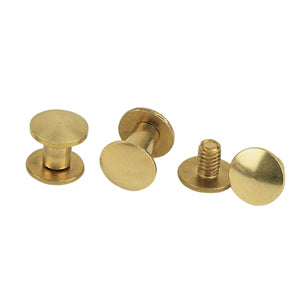 Chicago Screw Handy Pack, Plain Solid Brass