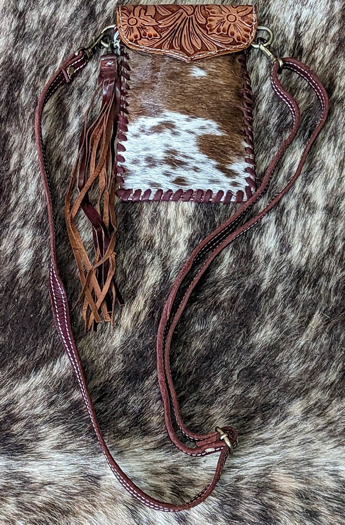 Dixie Crossbody Leather/Hide